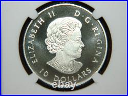 2017 $10 Canada 150th Lighthouse At Peggy's Cove Silver Coin Ngc Pf70 Matte Fr