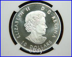 2017 $10 Canada 150th Lighthouse At Peggy's Cove Silver Coin Ngc Pf70 Matte Fr