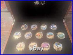 2017 $10 Celebrating Canada's 150th Anniversary Pure Silver 13-Coin Set
