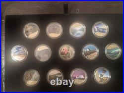 2017 $10 Celebrating Canada's 150th Anniversary Pure Silver 13-Coin Set