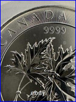 2017 1.5 oz 9999 Fine Pure Silver Reverse Proof $8 Super Canadian maple leaf