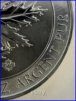 2017 1.5 oz 9999 Fine Pure Silver Reverse Proof $8 Super Canadian maple leaf