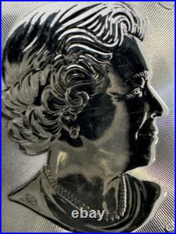 2017 1.5 oz 9999 Fine Pure Silver Reverse Proof $8 Super Canadian maple leaf