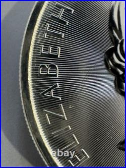 2017 1.5 oz 9999 Fine Pure Silver Reverse Proof $8 Super Canadian maple leaf