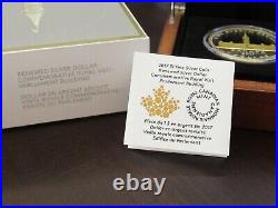 2017 $1 Fine Silver Coin Gold Plated Renewed Silver Dollar