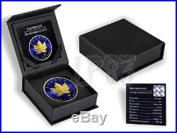 2017 1 OZ SILVER MAPLE LEAF'UNIVERSE COIN, - MINTAGE 100 PCS WITH 24K Gold