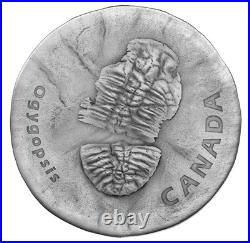 2017 $20 Ancient Canada Ogygopsis Pure Silver Coin in Floating Frame