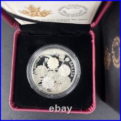 2017 $20 fine silver coin pearl flowers