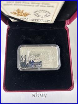 2017 $25 FINE SILVER COIN 100TH ANNIVERSARY OF THE NHL(47.35gram)