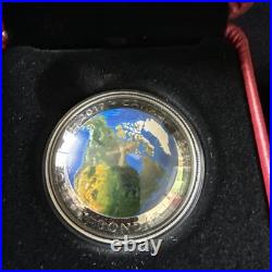 2017 $25 Fine Silver Coin A View of Canada from Space RoyalMint with Box & COA