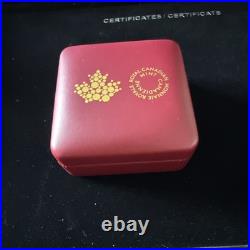 2017 $25 Fine Silver Coin A View of Canada from Space RoyalMint with Box & COA