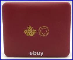 2017 $50 Fine Silver Coin Whispering Maple Leaves Royal Canadian Mint U1622
