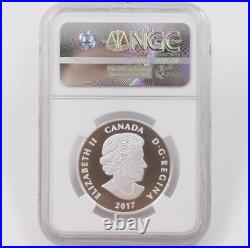 2017 CANADA $10 999 Silver Coins x4 NGC PROOF70 MATTE Kayak Heron Canola Canucks