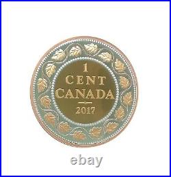 2017 CANADA 2x 2oz, 3x 1oz Fine Silver -LEGACY OF THE PENNY- 5-coins Set