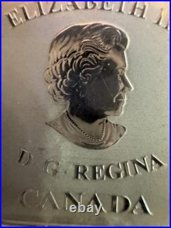 2017 CANADA $50 99.53g FINE SILVER 125th ANNIVERSARY OF THE STANLEY CUP+OGP+COA