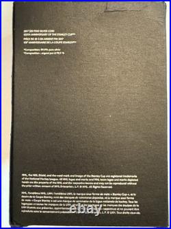 2017 CANADA $50 99.53g FINE SILVER 125th ANNIVERSARY OF THE STANLEY CUP+OGP+COA