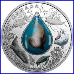 2017 CANADA coin $20 1 oz 0.9999 silver Canadian Underwater Life in OGP