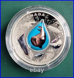 2017 CANADA coin $20 1 oz 0.9999 silver Canadian Underwater Life in OGP
