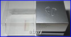 2017 Canada $10 Welcome to the World Baby Feet Pure Silver Coin Rare Date