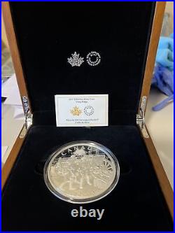2017 Canada 10 oz. Pure Silver $100 Coin Vimy Ridge