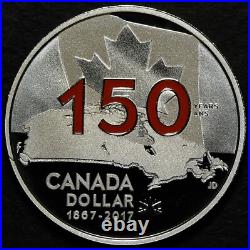 2017 Canada 150 Fine Silver $1 Dollar Proof #20148s