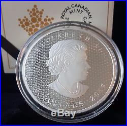 2017 Canada 150 Iconic Maple Leaf $10 Fine Silver 2 oz Coin 99.99% pure