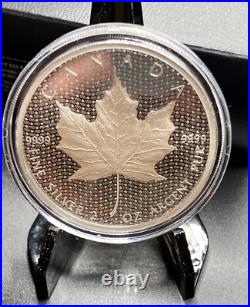 2017 Canada 150 Iconic Maple Leaf 2oz $10.9999 Pure Silver Coin