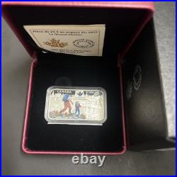 2017 Canada 1.5 oz Fine Silver $25 Rectangular Coin The Great Trail
