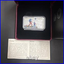 2017 Canada 1.5 oz Fine Silver $25 Rectangular Coin The Great Trail