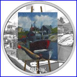 2017 Canada $20 En Plein Air Maritime Memories 1 oz Pure Silver Coin