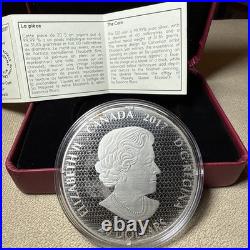 2017 Canada $20 En Plein Air Paddle Awaits Large Silver Coin with COA & RCM Box