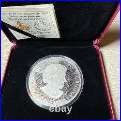 2017 Canada $20 En Plein Air Paddle Awaits Large Silver Coin with COA & RCM Box