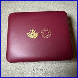 2017 Canada $20 En Plein Air Paddle Awaits Large Silver Coin with COA & RCM Box