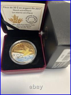 2017 Canada $20 Fine Silver Coin Glistening North Arctic Tern