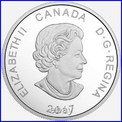 2017 Canada $20 Fine Silver Coin Glistening North The Arctic Wolf