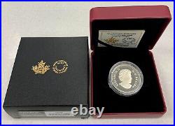 2017 Canada $20 Fine Silver Coin Three Dimensional Leaping Cougar