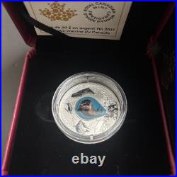 2017 Canada $20 Fine silver coin Canadian Underwater life