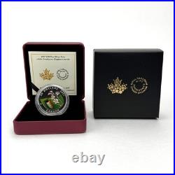 2017 Canada $20 Murano Glass Dogbane Beetle 1 oz Fine Silver Coin
