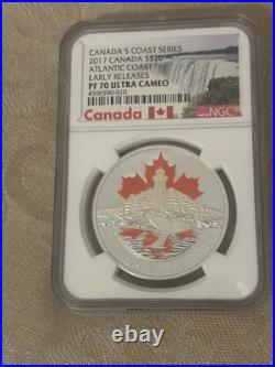 2017 Canada $20 Silver Lighthouse Coin (Canada's Coast Series) Low Pop