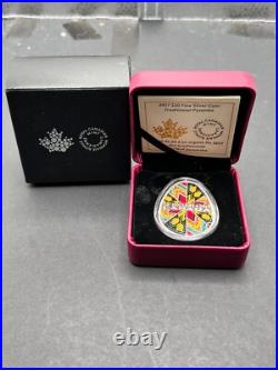 2017 Canada $20 Traditional Ukrainian Pysanka Fine Silver Coin