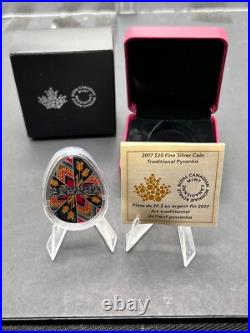2017 Canada $20 Traditional Ukrainian Pysanka Fine Silver Coin