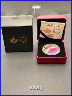 2017 Canada $20 Weather Phenomenon Fiery Sky Pure Silver Coin