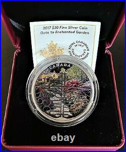 2017 Canada $30 2 oz. Pure Silver Coin Gate to Enchanted Garden