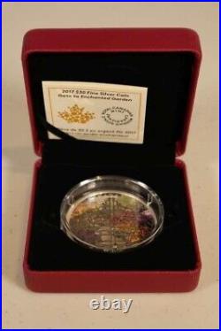 2017 Canada $30 Fine Silver Coin Gate to Enchanted Garden 2 oz pure silver