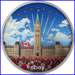 2017 Canada $30 Pure Silver Coin Celebrating Canada Day