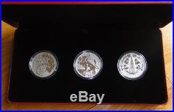 2017 Canada 3-Coin Set. The Forgotten 1927 Designs 99.99% pure silver