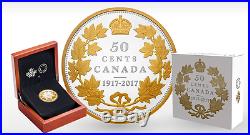 2017 Canada 50 Cent Pure Silver Master's Club 2 Ounce Half Dollar Coin