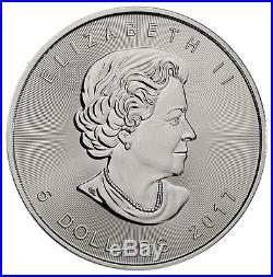 2017 Canada $5 1 oz. Silver Maple Leaf 8 Rolls of 25 (200 Coins) SKU45260