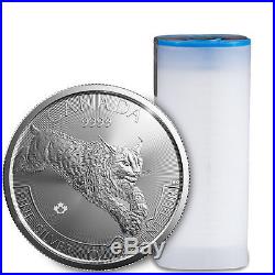 2017 Canada $5 1 oz. Silver Predator Series Lynx Roll of 25 Coins SKU45425