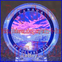 2017 Canada Weather Phenomenon #4 Fiery Sky 1 oz $20 Pure Silver Coin